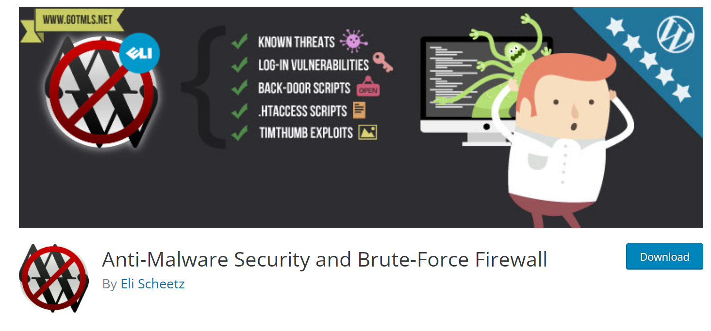 Anti-Malware Security and Brute-Force Firewall