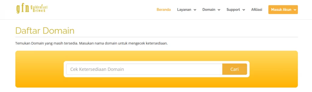 domain checker goldenfast network